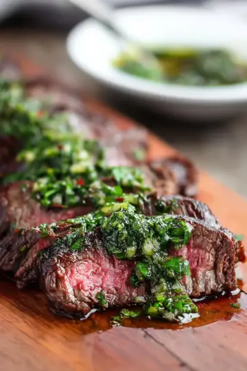 Chimichurri Skirt Steak