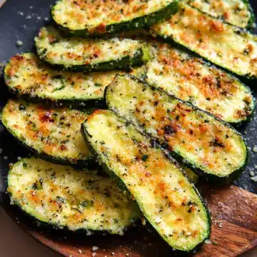 Roasted Zucchini with Parmesan