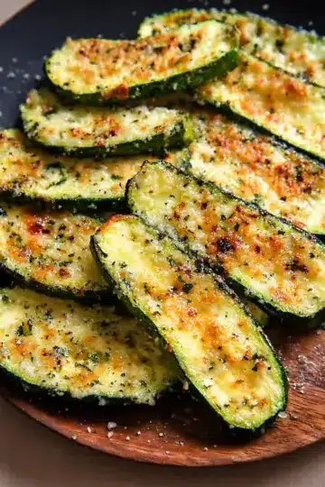 Roasted Zucchini with Parmesan