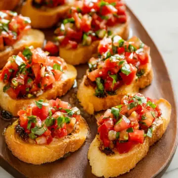 Classic Bruschetta