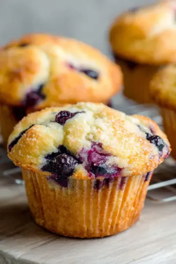 Easy Blueberry Muffins
