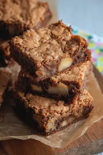 Quick and Easy Apple Brownies
