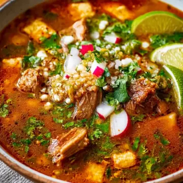 Slow-Cooker Pork Posole Recipe