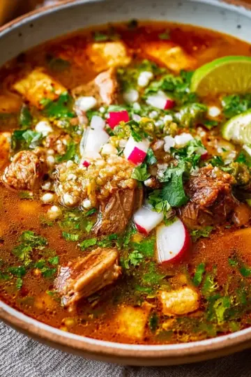 Slow-Cooker Pork Posole Recipe
