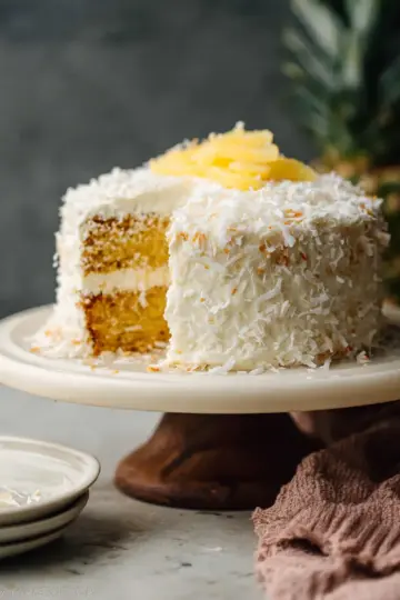 Pineapple Coconut Cake