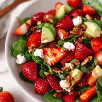 Strawberry Salad with Balsamic