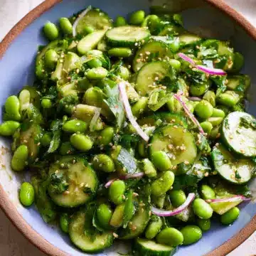 Cucumber Edamame Salad