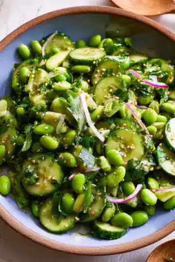 Cucumber Edamame Salad