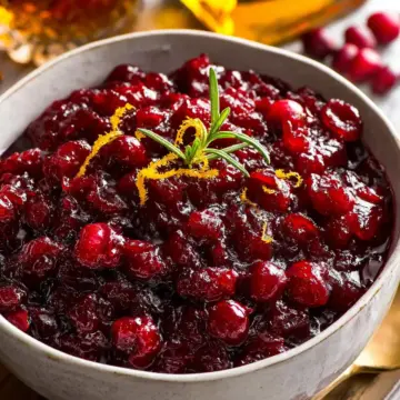 Bourbon Cranberry Sauce