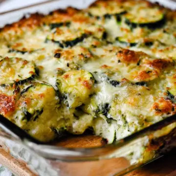 Easy Cheesy Zucchini Bake
