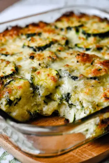Easy Cheesy Zucchini Bake