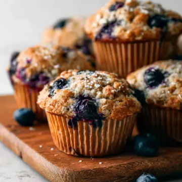Blueberry Oatmeal Muffins