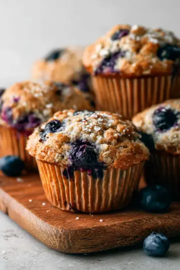 Blueberry Oatmeal Muffins