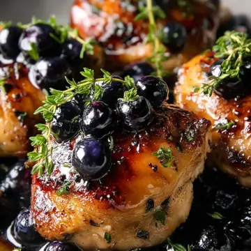 Blueberry Thyme Chicken Recipe