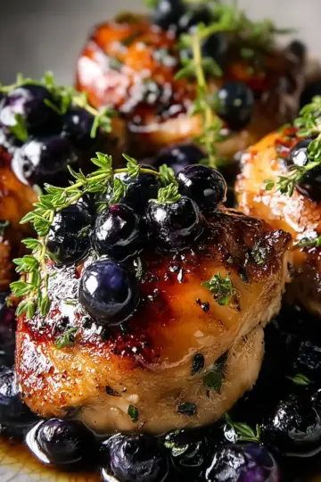 Blueberry Thyme Chicken Recipe