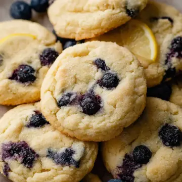 Lemon Blueberry Cookies