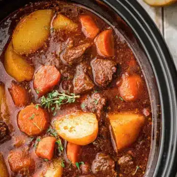 Slow Cooker Poor Man’s Stew