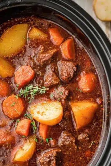 Slow Cooker Poor Man’s Stew