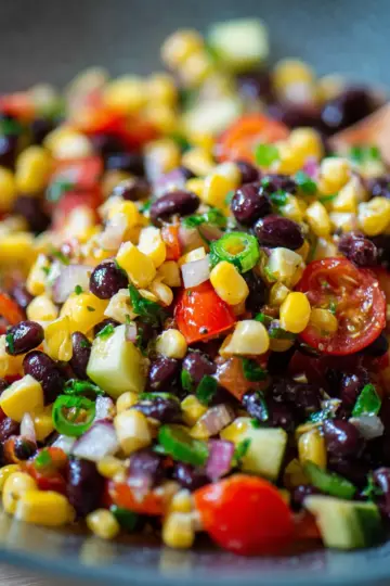 Corn and Black Bean Salad with Mexican Vinaigrette