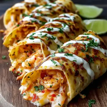 Cheesy Seafood Tortilla Bombs Recipe