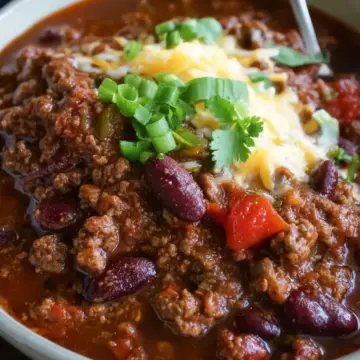 Hearty Classic Slow Cooker Chili Recipe
