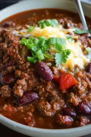 Hearty Classic Slow Cooker Chili Recipe