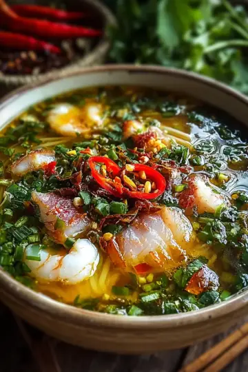 Heavenly Vietnamese Fish Soup