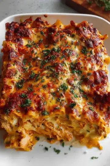 BBQ CHICKEN LASAGNA