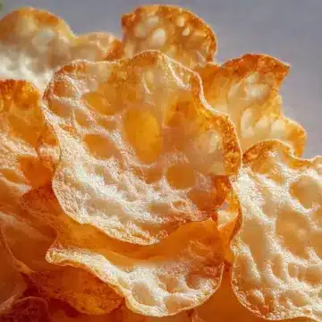 Crispy Cottage Cheese Chips