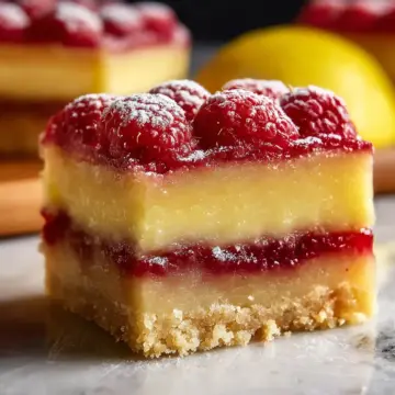 Lemon Raspberry Bars