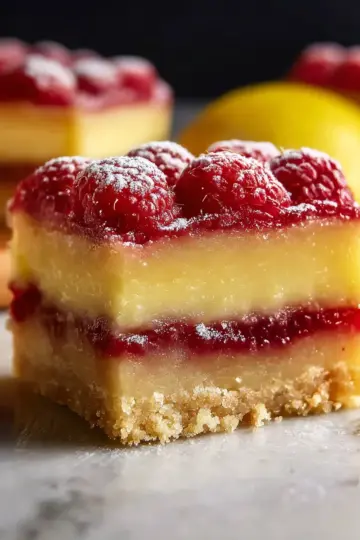 Lemon Raspberry Bars