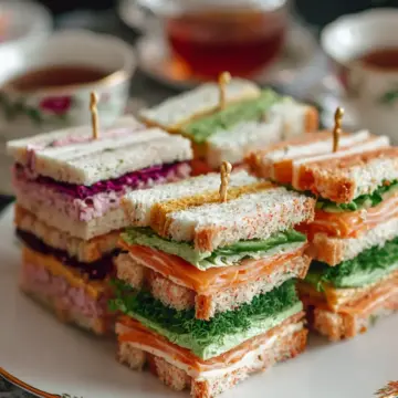Delicious Easy Tea Party Sandwiches