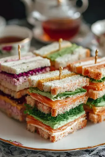 Delicious Easy Tea Party Sandwiches