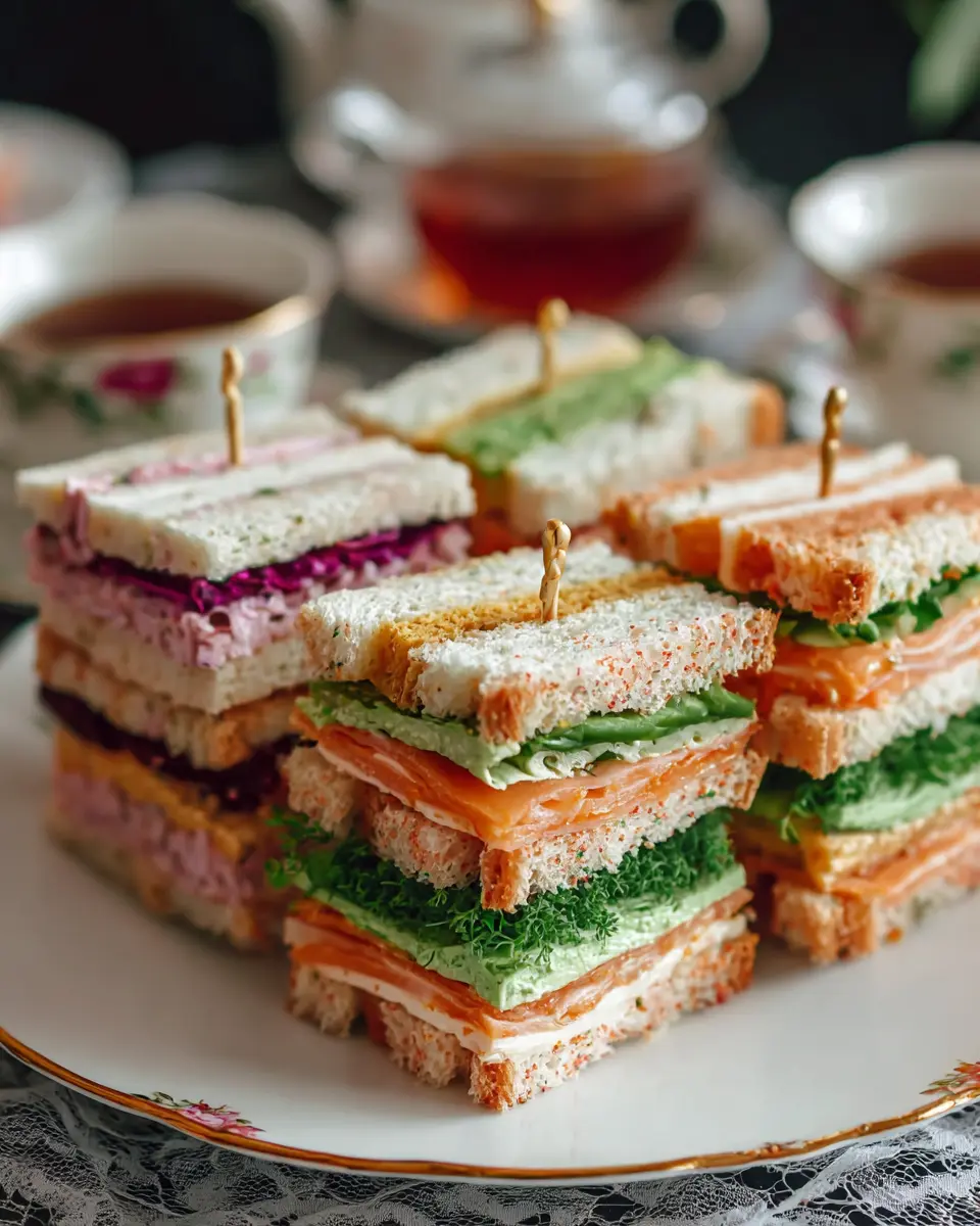 delicious easy tea party sandwiches