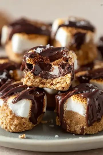 No Bake S’mores Cookie Dough Bites