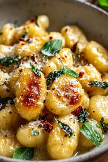Delicious Creamy Buttery Tuscan Gnocchi Recipe in 25 Minutes