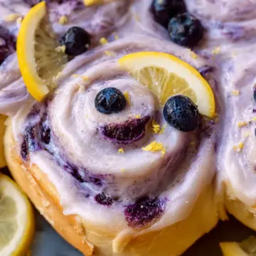 Lemon Blueberry Rolls
