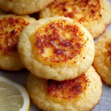 Lemon Crème Brûlée Cookies