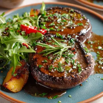 Grilled Portobello Mushroom Steaks Recipe