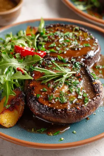 Grilled Portobello Mushroom Steaks Recipe