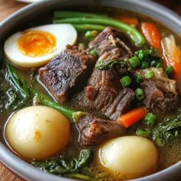 Savory Hearty Filipino Bulalo