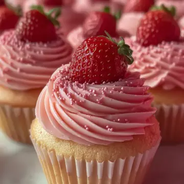 Strawberry Cupcakes