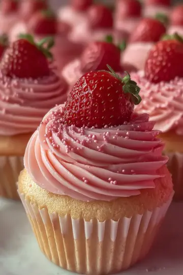 Strawberry Cupcakes