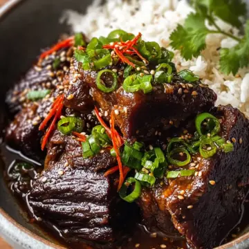 Ginger-Braised Asian Beef Cheeks for Flavorful Family Feasts