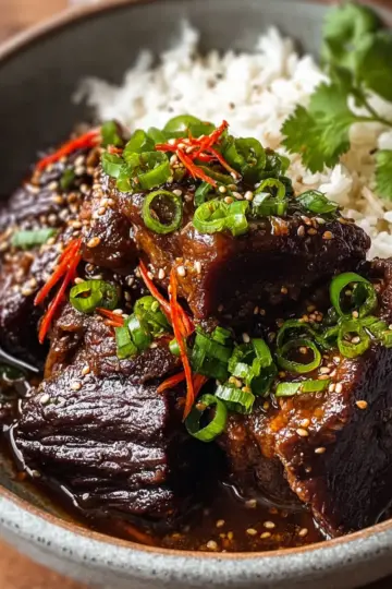 Ginger-Braised Asian Beef Cheeks for Flavorful Family Feasts
