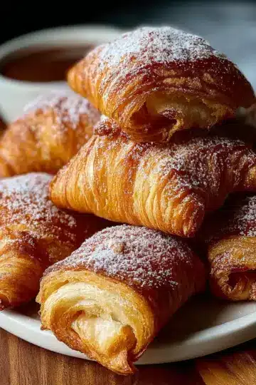 Fried Croissant Beignets