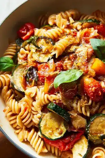 One-Pot Ratatouille Pasta Recipe