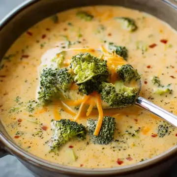 instant Pot Broccoli Cheddar Soup