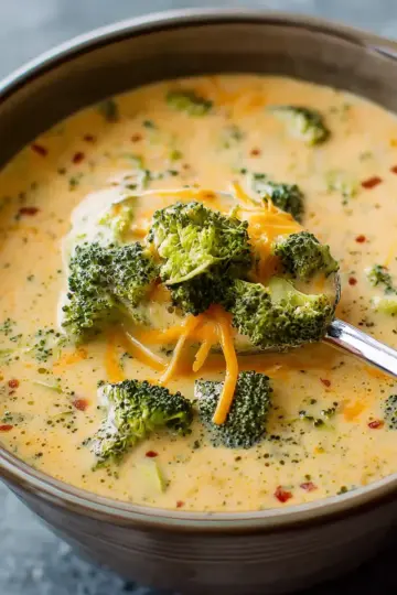 instant Pot Broccoli Cheddar Soup