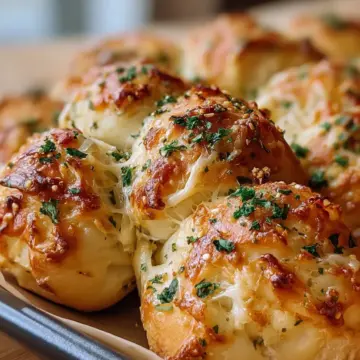 Cheesy garlic knots